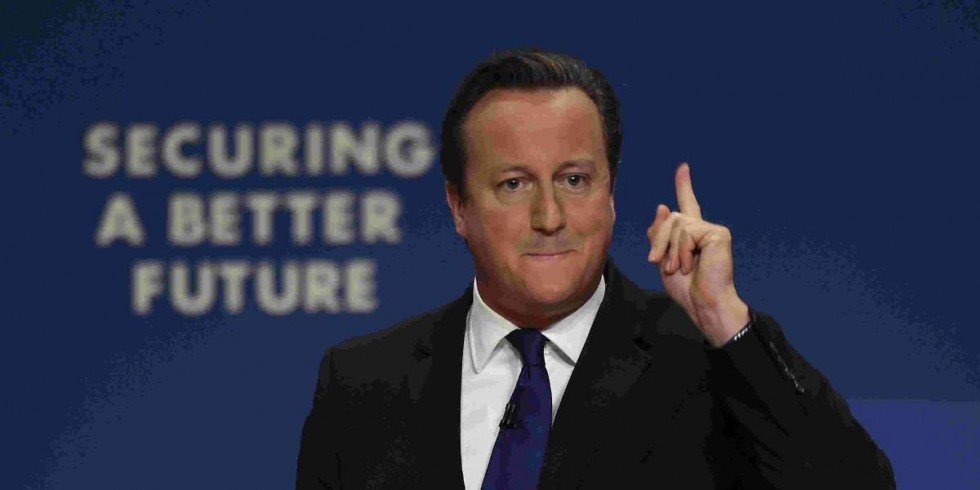 This man… David Cameron - securing a better future (for who?)