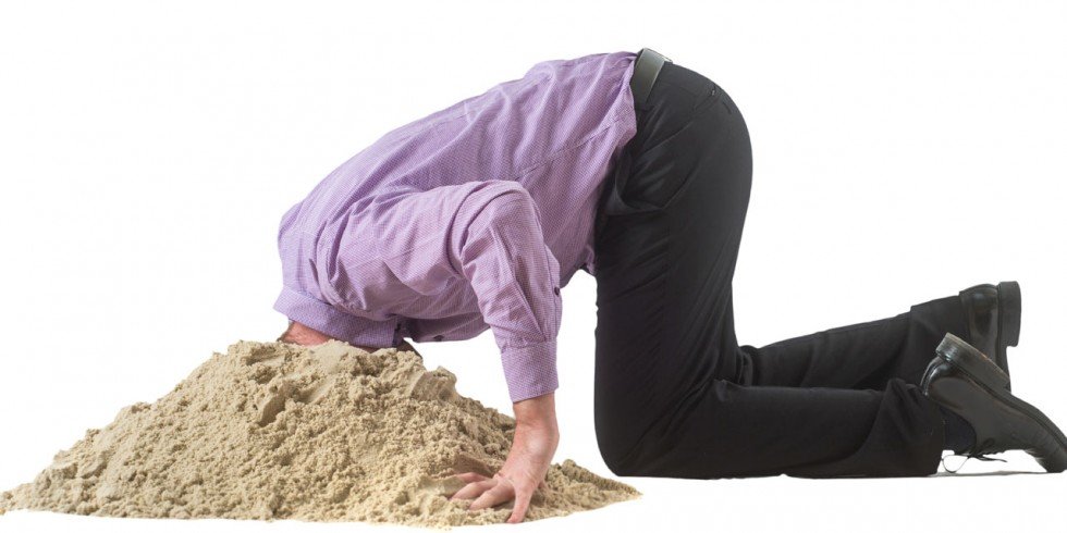 …our Government appears to be doing nothing. Burying head in sand