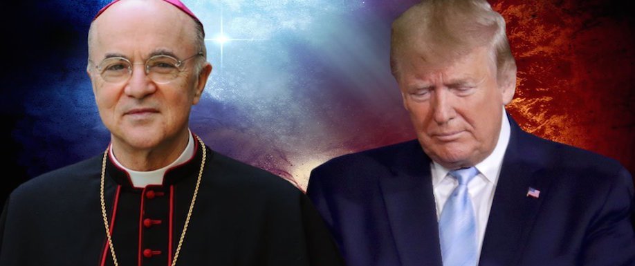 Carlo Maria Vigano warns Donald Trump about Great Reset