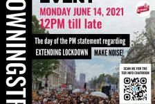 The Big Weekday Event: Monday, 14th June 2021 The Big Weekday Event - Downing Street, Lonfon - Monday, 14th June 2021 - 12pm till late